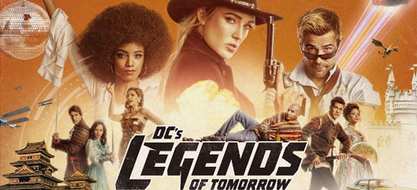 Bannière de la saison 5 de la série DC's Legends of Tomorrow