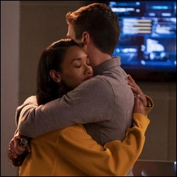 Photo de Barry et Iris de la série The Flash
